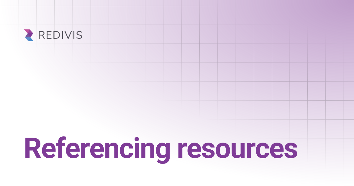 Referencing resources | API | Redivis Documentation