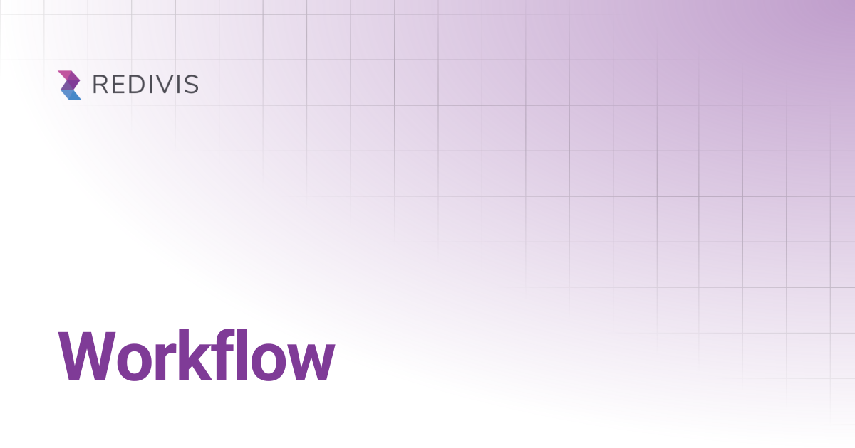 Workflow | API | Redivis Documentation